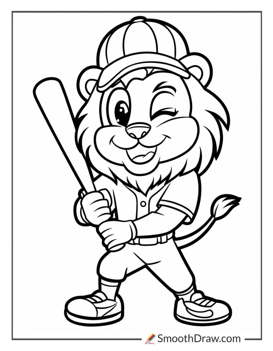 Baseball Mascot for Kids