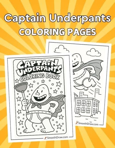Captain Underpants coloring pages f