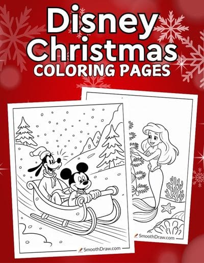 Disney Christmas coloring pages f