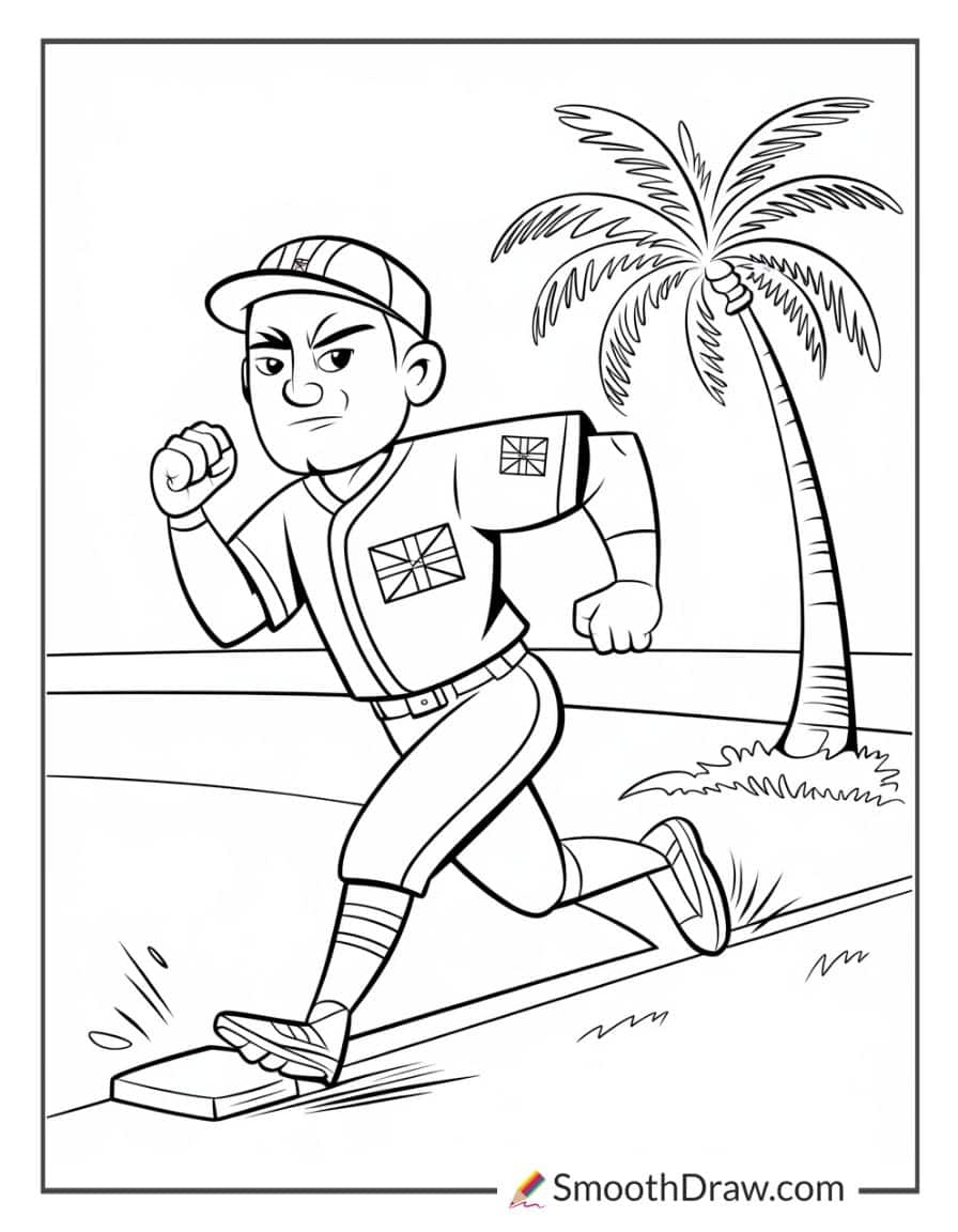 Dominican Republic Baseball Player