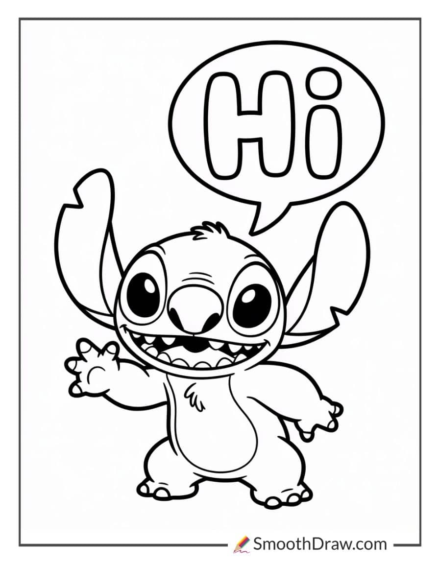 Easy Stitch coloring page