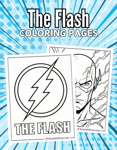 Flash coloring pages f