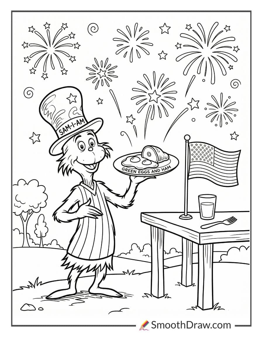 Green Eggs And Ham 4th Of July