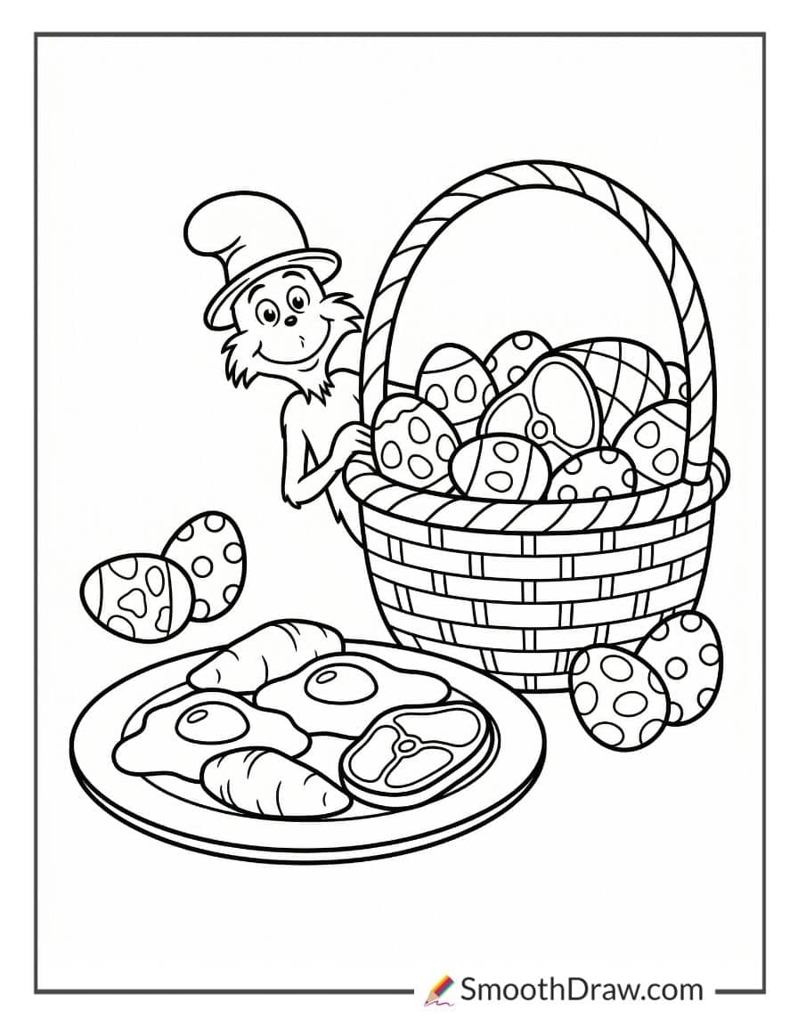 Green Eggs And Ham Easter Eggs