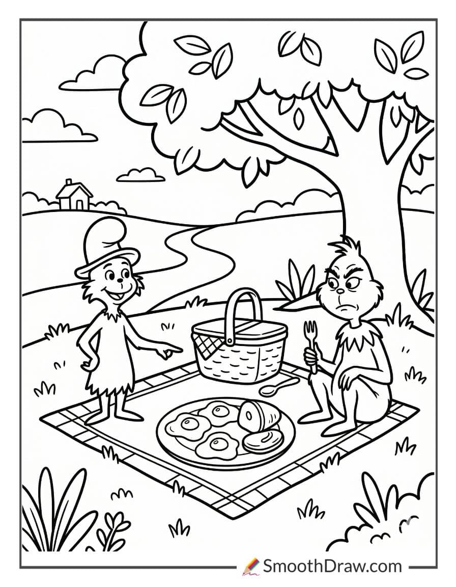 Green Eggs And Ham Picnic