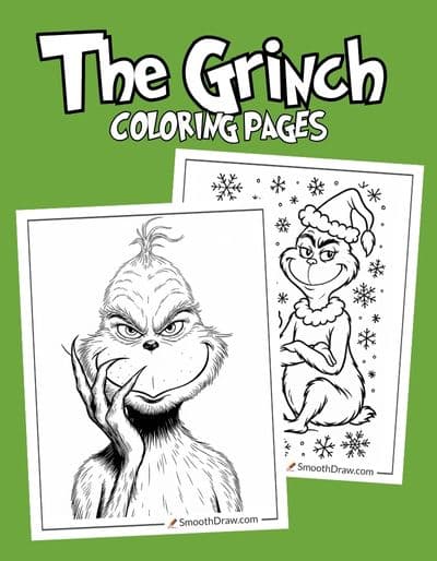 Grinch coloring pages f