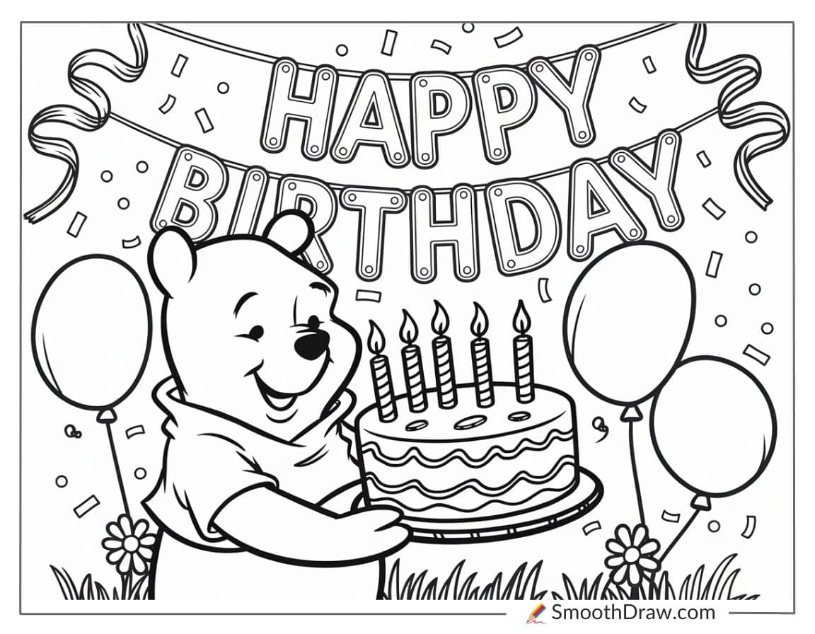 Happy Birthday Winnie the Pooh