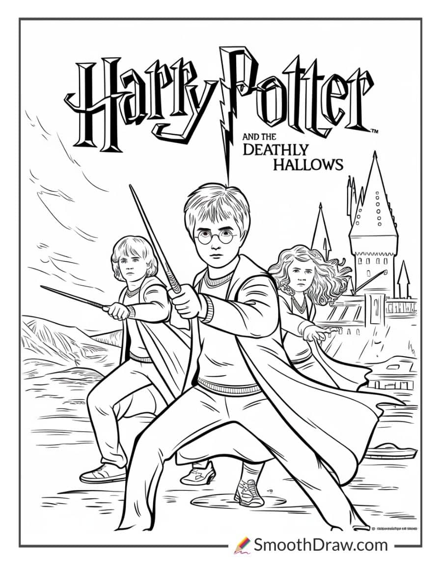 Harry Potter and the Deathly Hallows movie poster