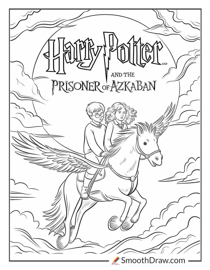 Harry Potter and the Prisoner of Azkaban book cover