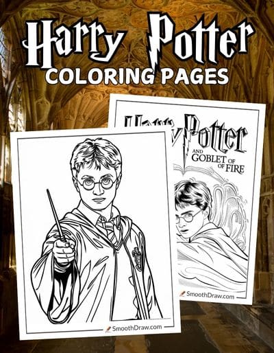 Harry Potter coloring pages