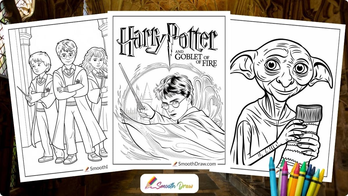 Harry Potter coloring pages