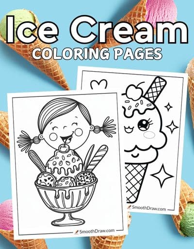 Ice Cream coloring pages