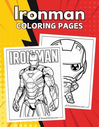 Ironman coloring pages f