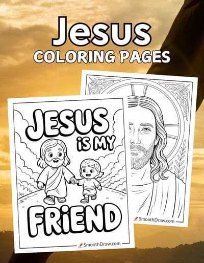 Jesus coloring pages f