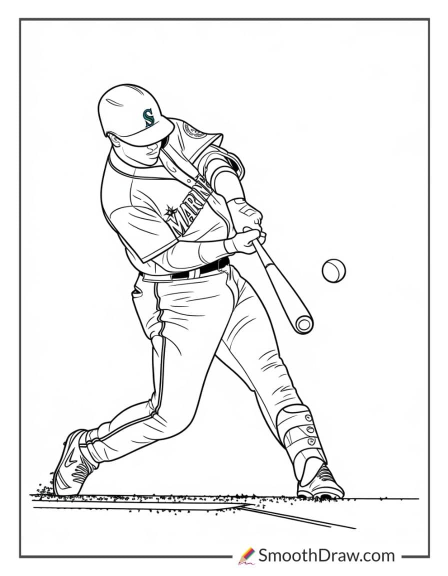 Ken Griffey Jr. Swinging for the Fences