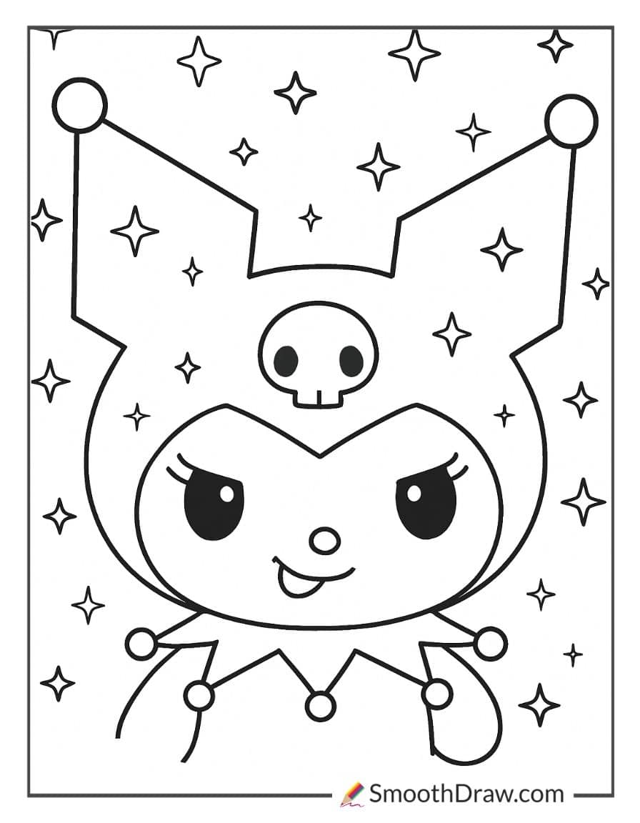 Kuromi face