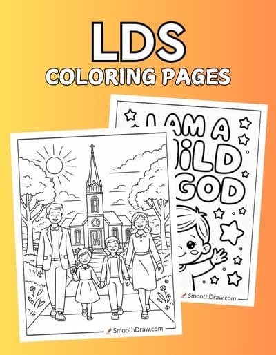 LDS coloring pages f