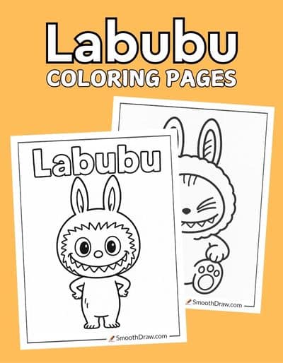 Labubu Coloring Pages