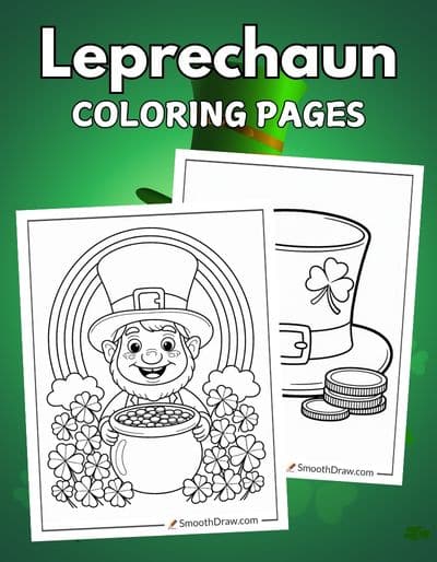 Leprechaun coloring pages f