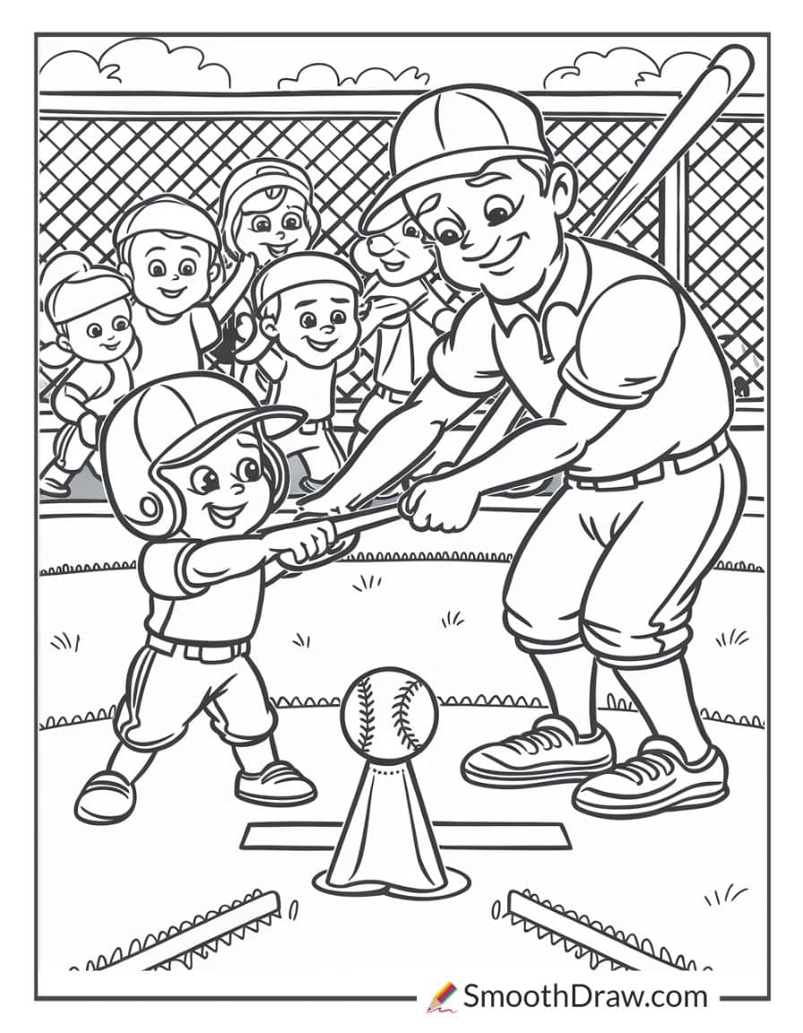 Little League T-Ball Game