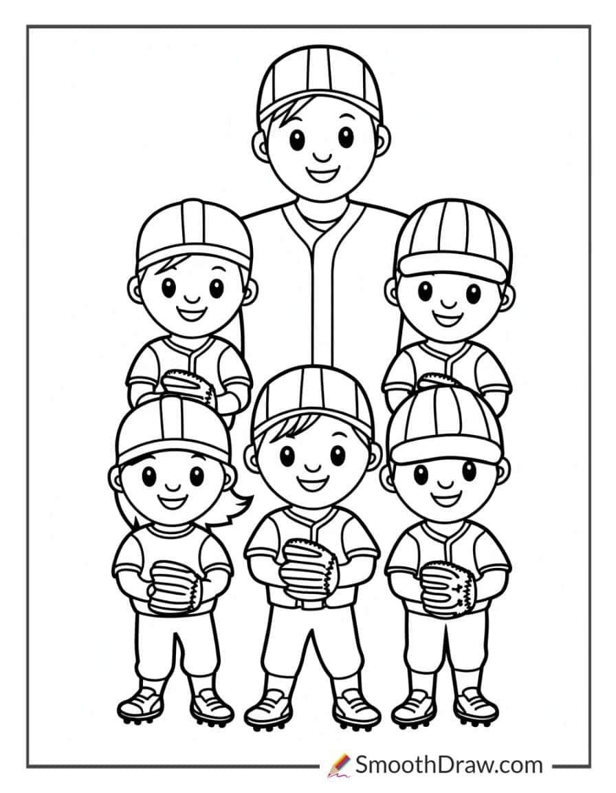 Little League Team Photo