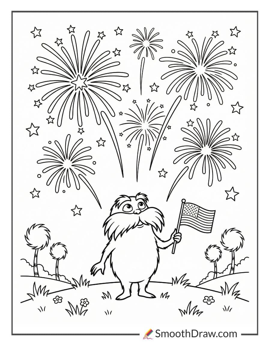 Lorax 4th Of July Fireworks