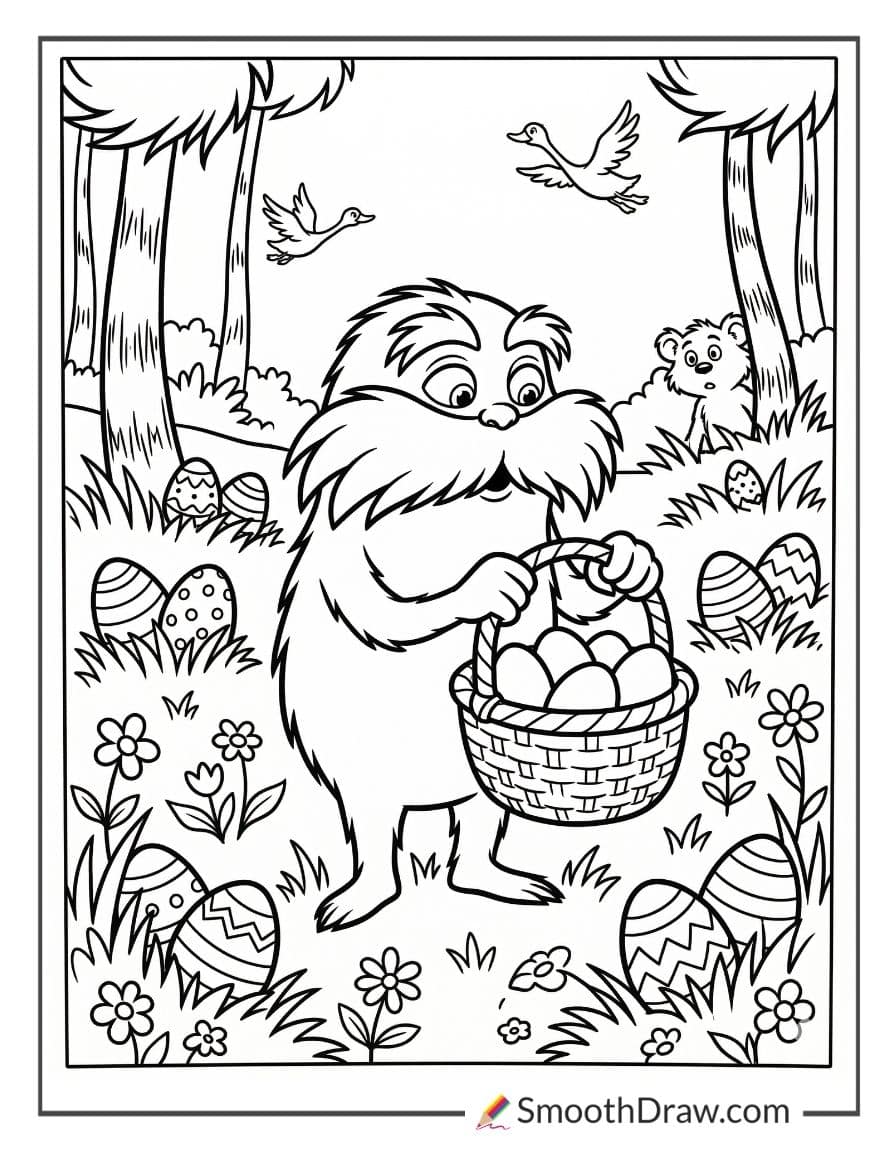 Lorax Easter Egg Hunt