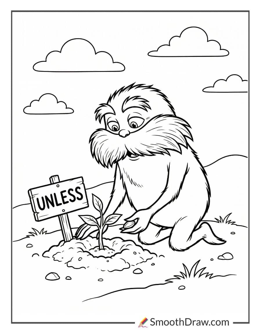 Lorax Planting A Fresh Seed