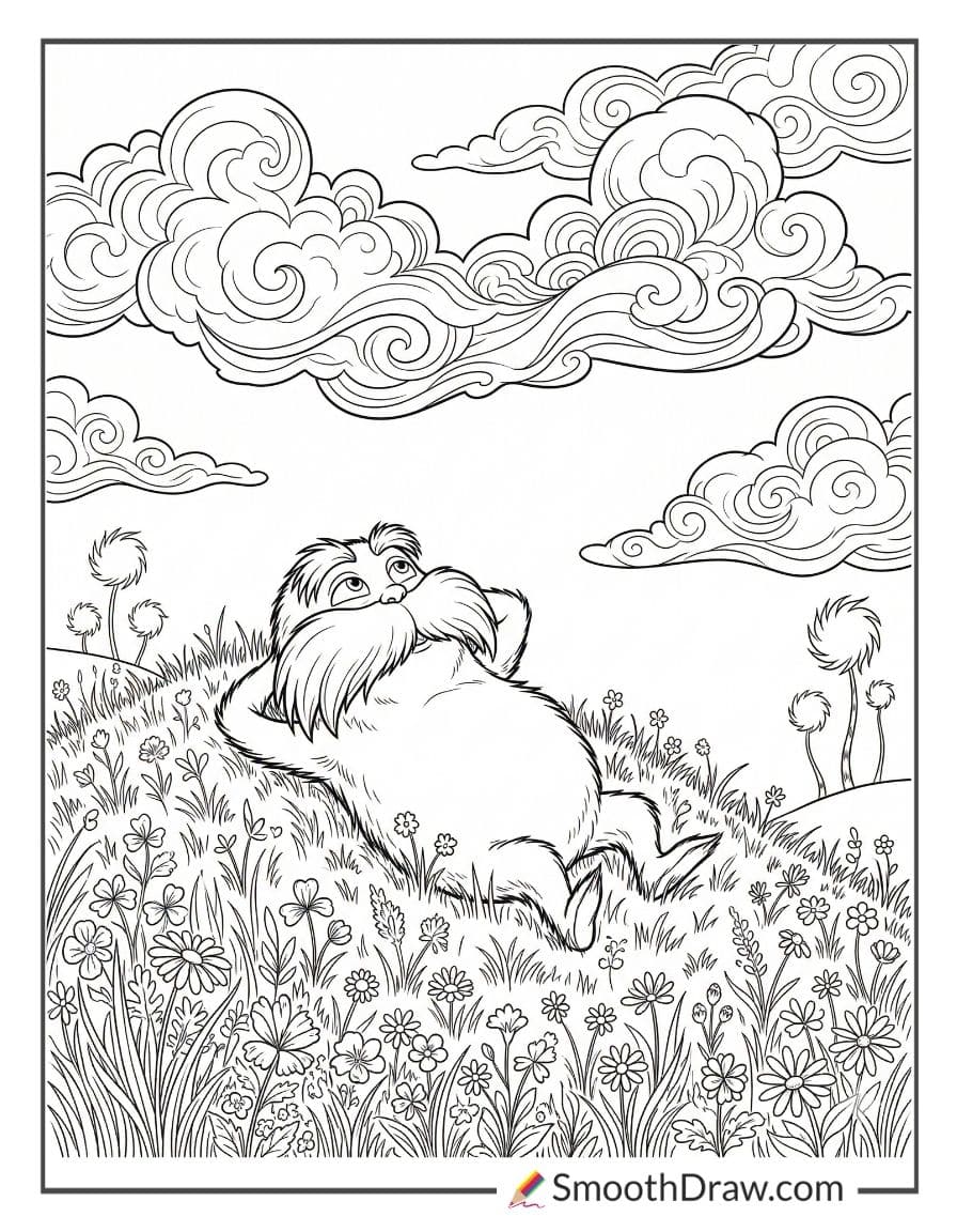 Lorax Watching Clouds Drift By