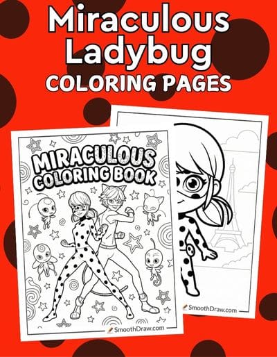 Miraculous Ladybug coloring pages f
