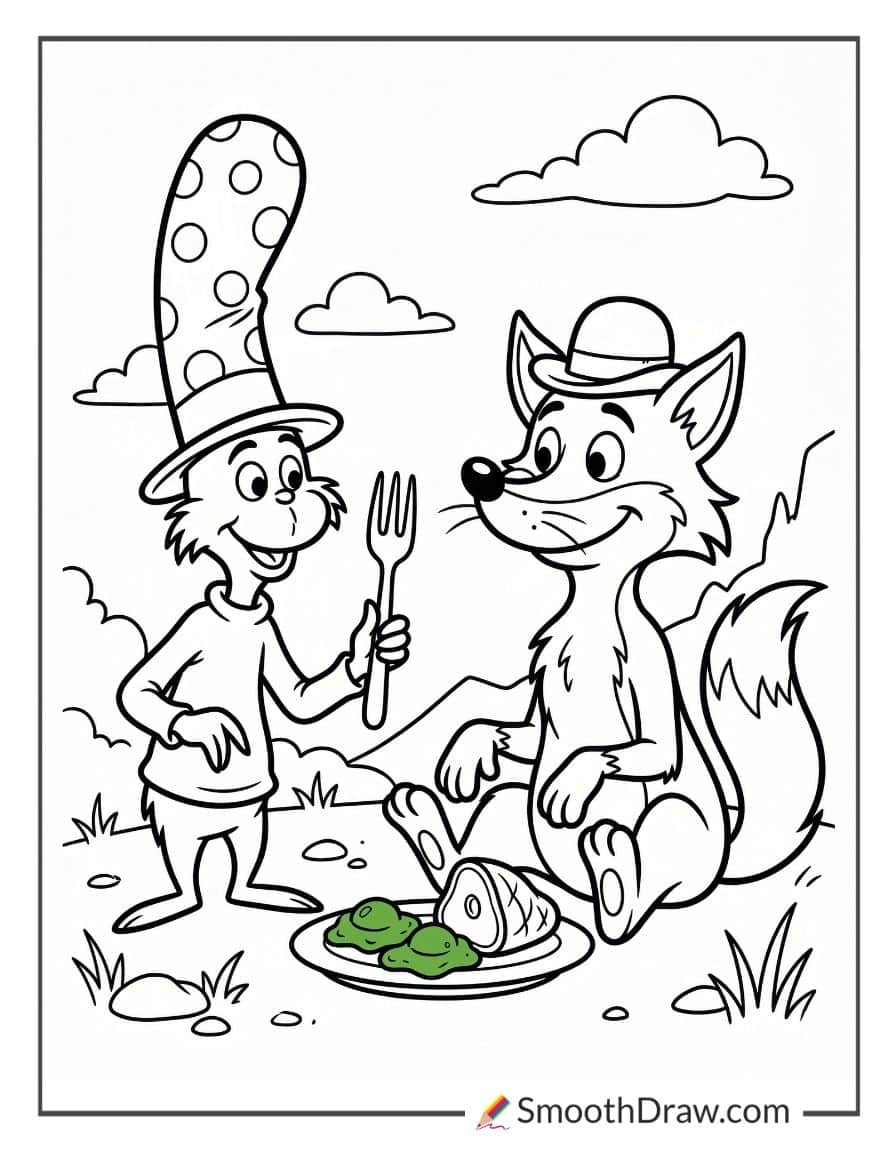 On A Fox With Green Eggs
