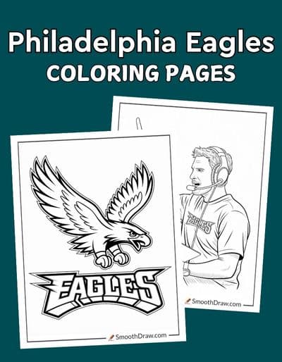 Philadelphia Eagles coloring pages f