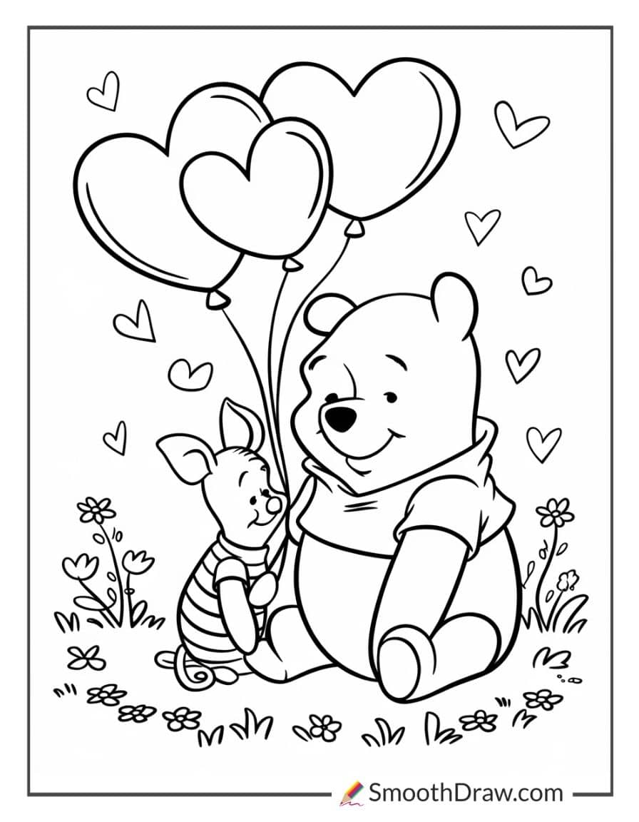 Pooh and Eeyore