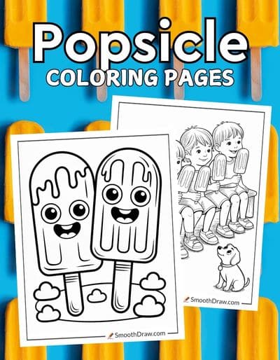 Popsicle coloring pages f