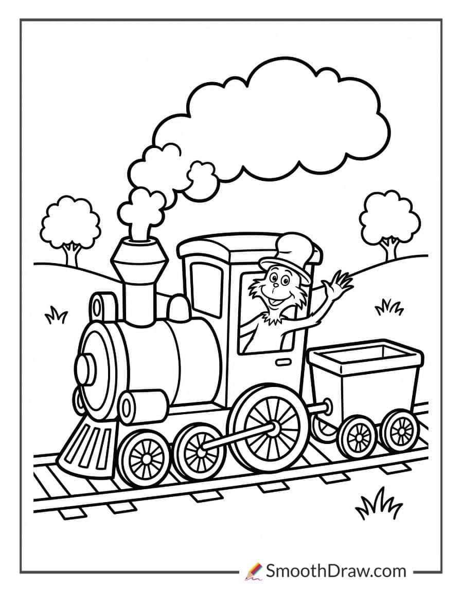 Sam I Am Riding On A Train