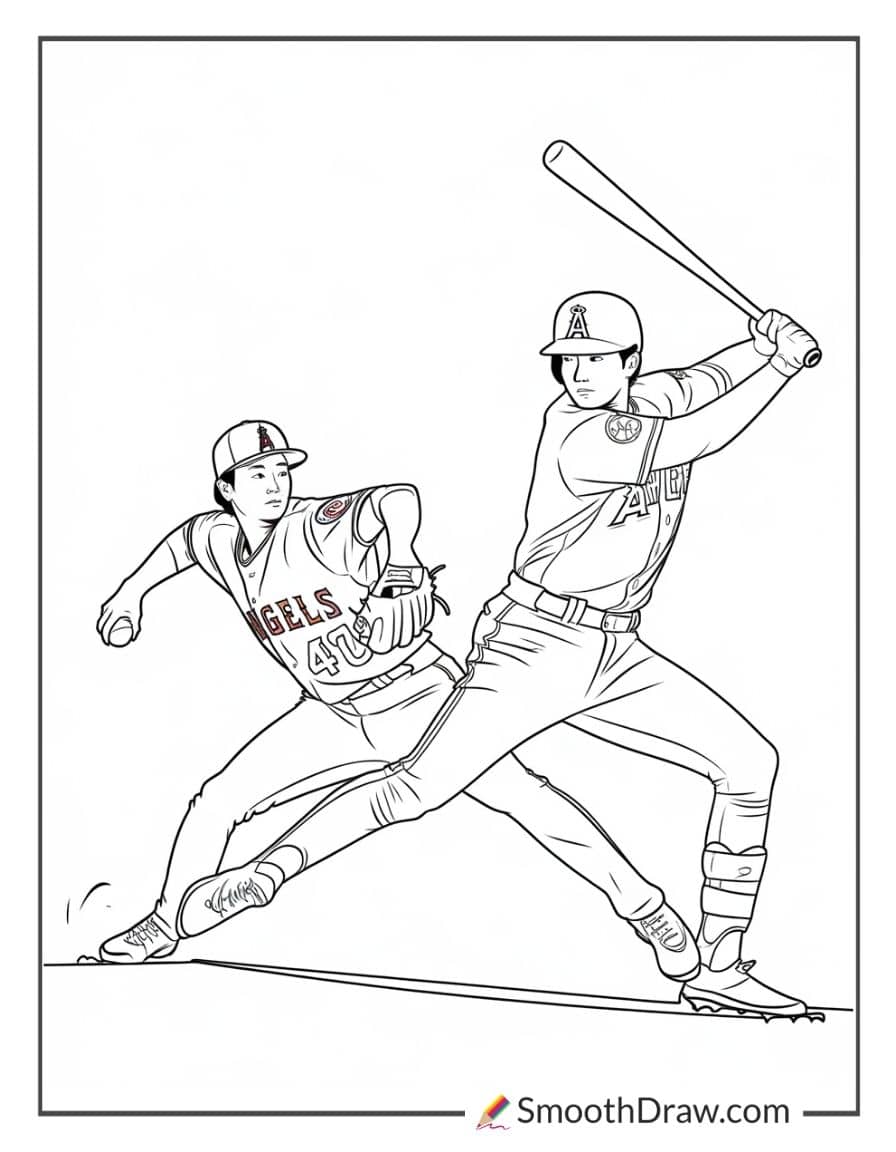 Shohei Ohtani Pitching and Hitting