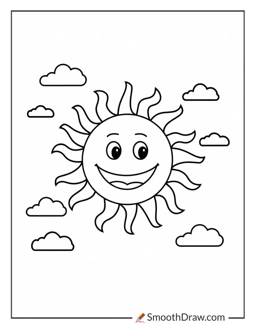 Smiling March sun