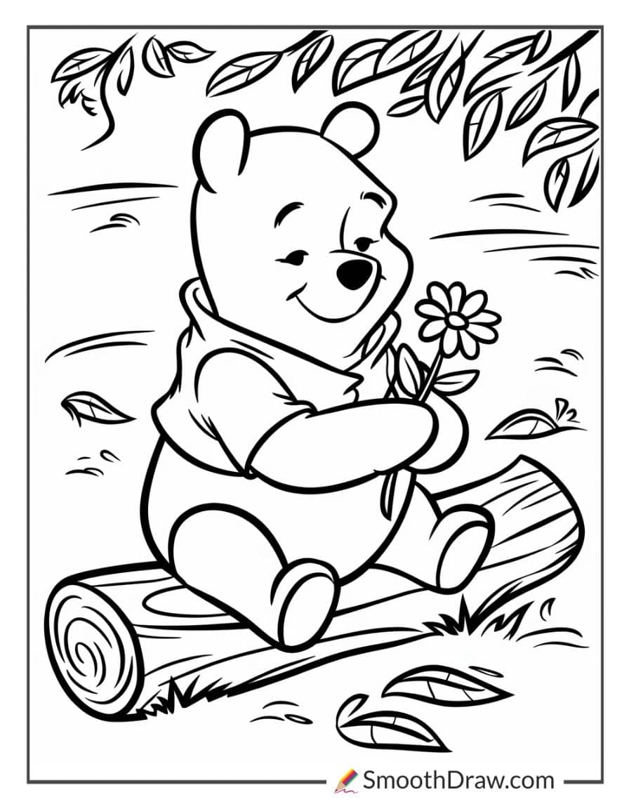 Smiling Winnie the Pooh