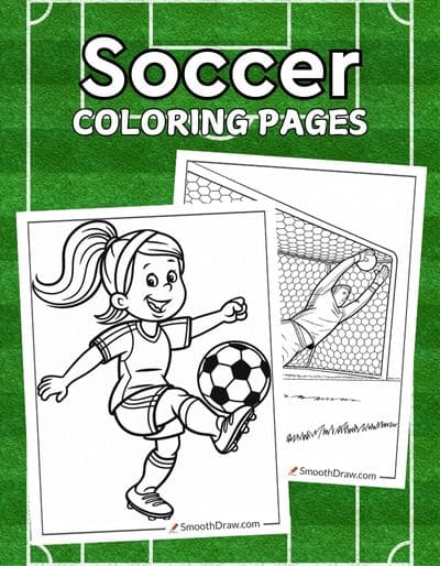 Soccer Coloring Pages