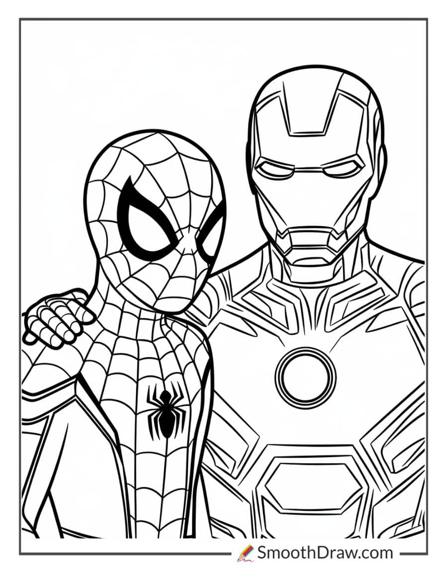 Spiderman and superhero