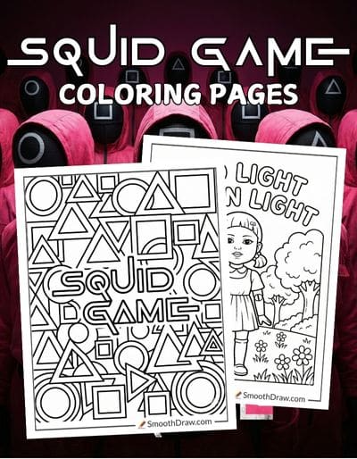 Squid Game coloring pages f