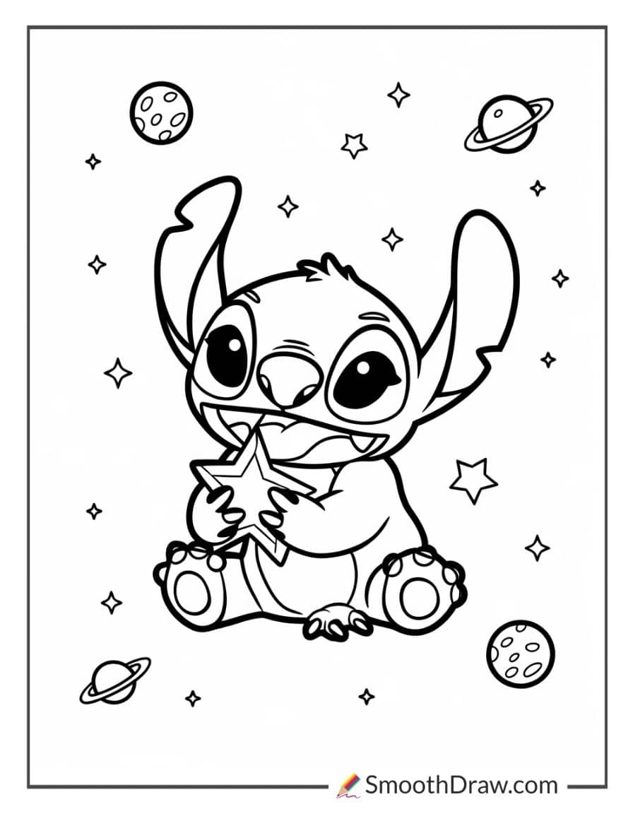 Stitch star