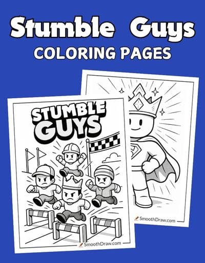 Stumble Guys coloring pages f