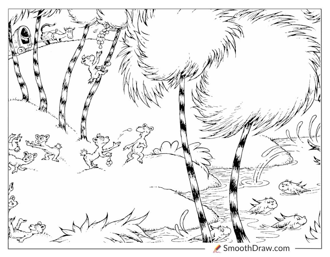 The Lorax Book Page
