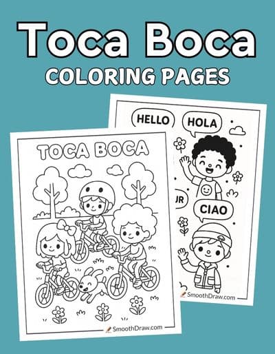 Toca Boca coloring pages f