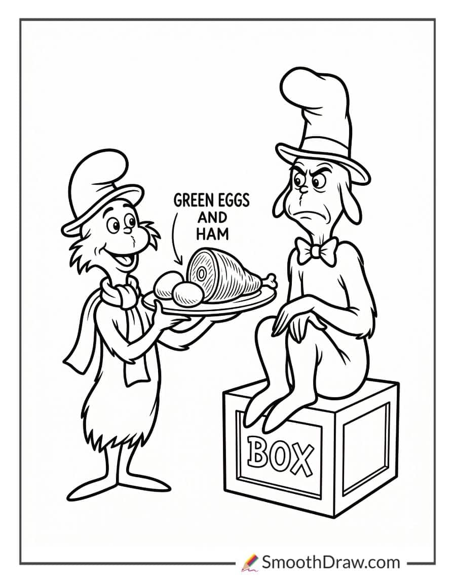 Trying Green Eggs In A Box