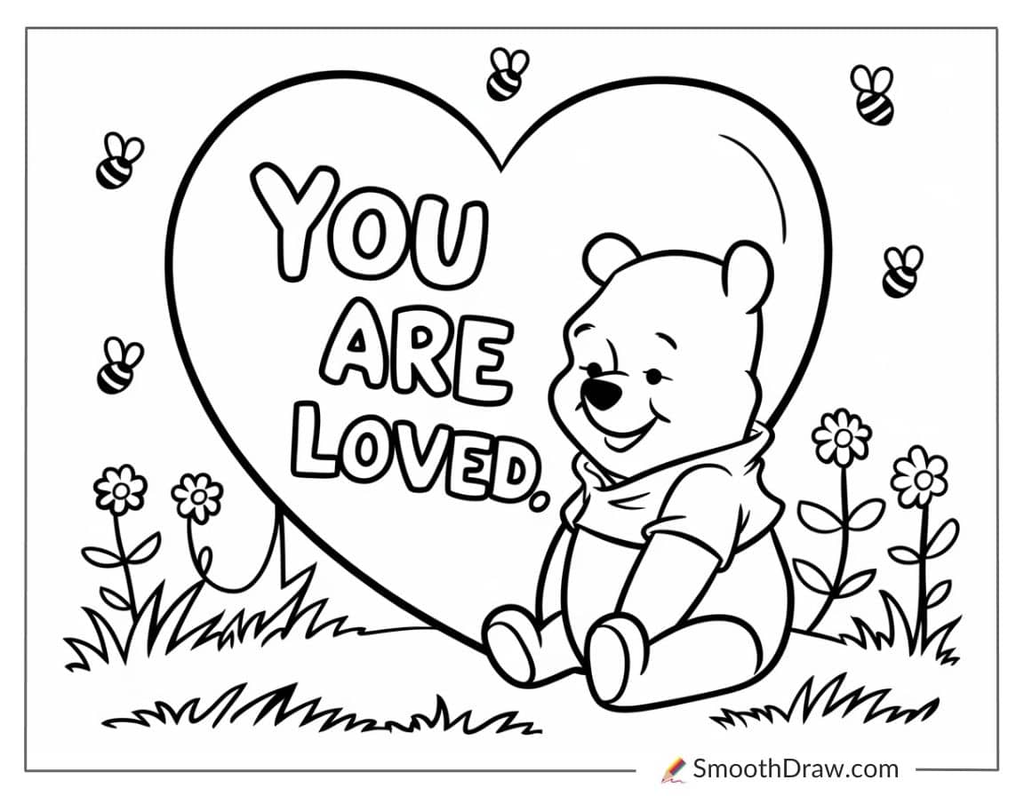 Valentine’s Day Winnie the Pooh