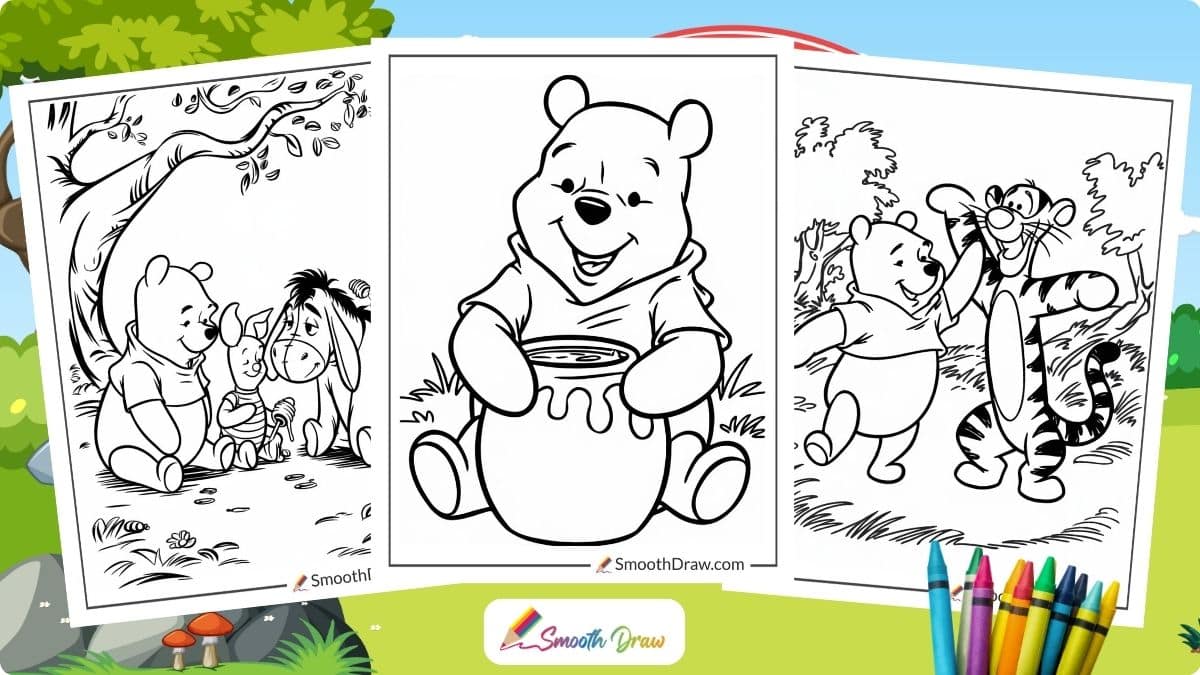 Winnie the Pooh coloring pages