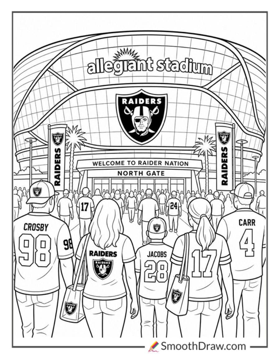 Allegiant Stadium Game Day