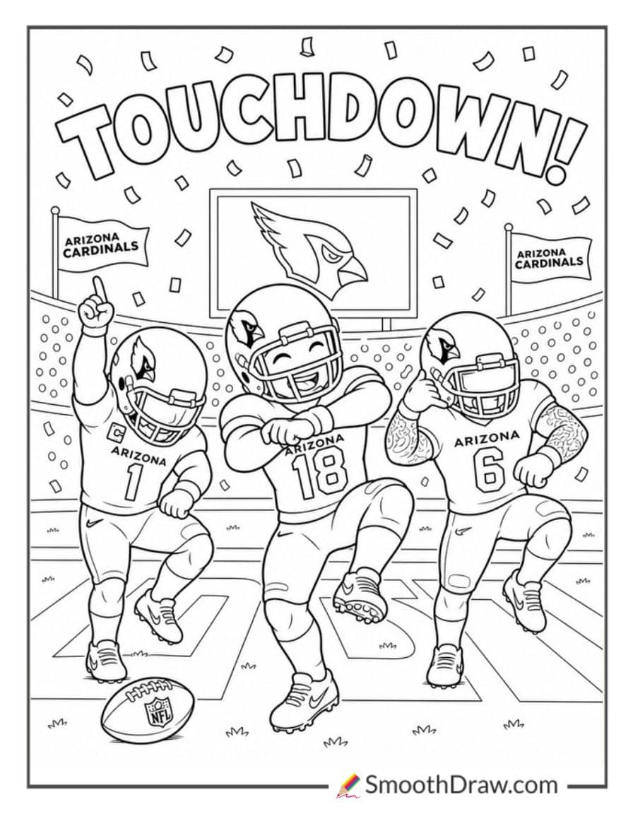 Arizona Cardinals Touchdown Celebration